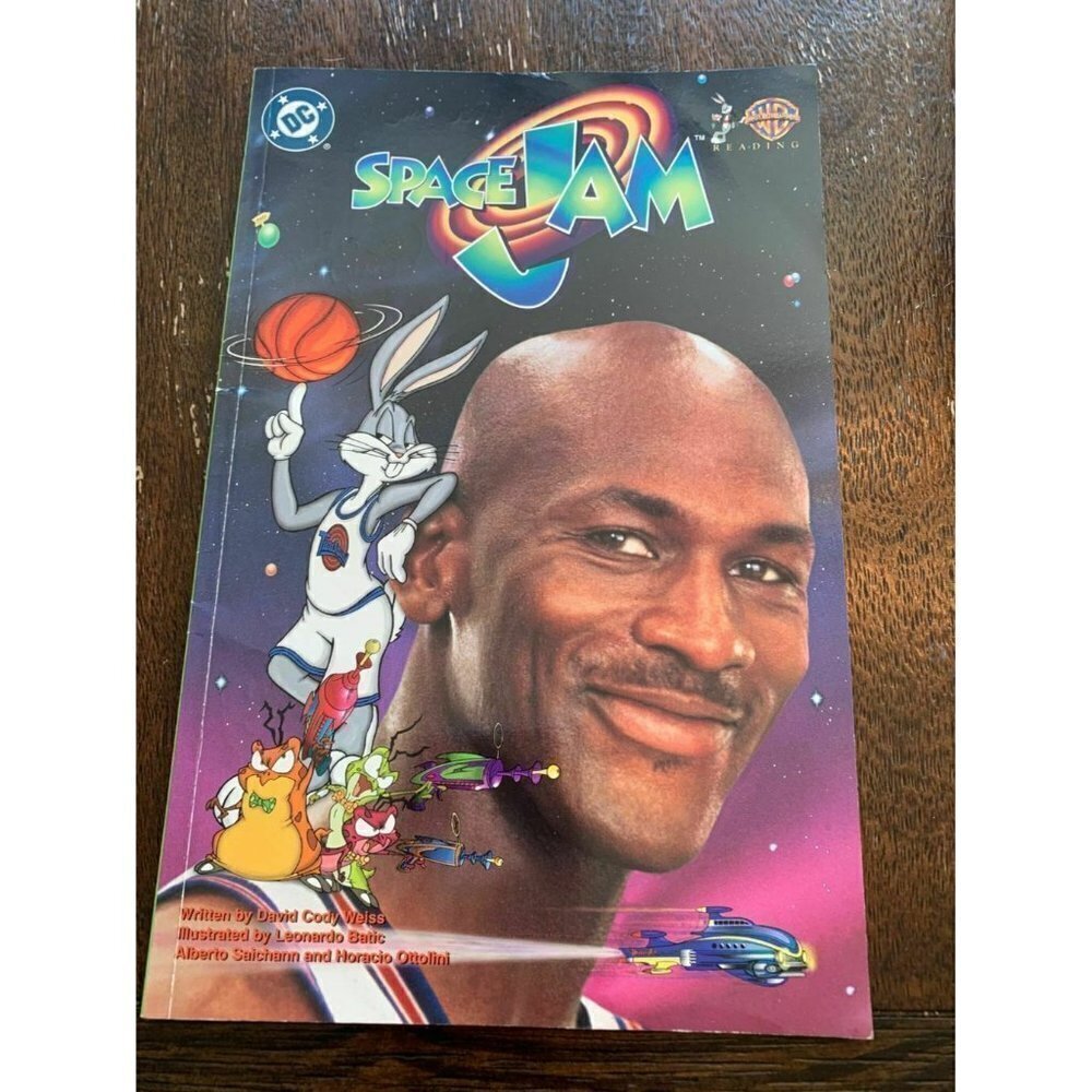 Space Jam by David Cody Weiss DC Comic 1996 Warner Brother See Pics Writing Book